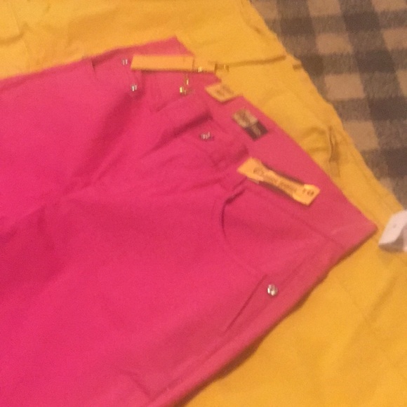 🔴JEANS CHAMS JEANS-NWT-Size 10 Pink w/ Sequined Pockets - Picture 4 of 6